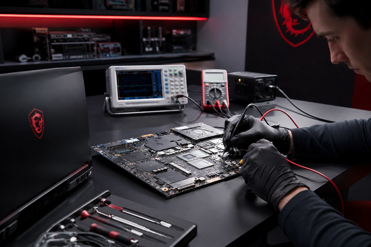Диагностика техники MSI