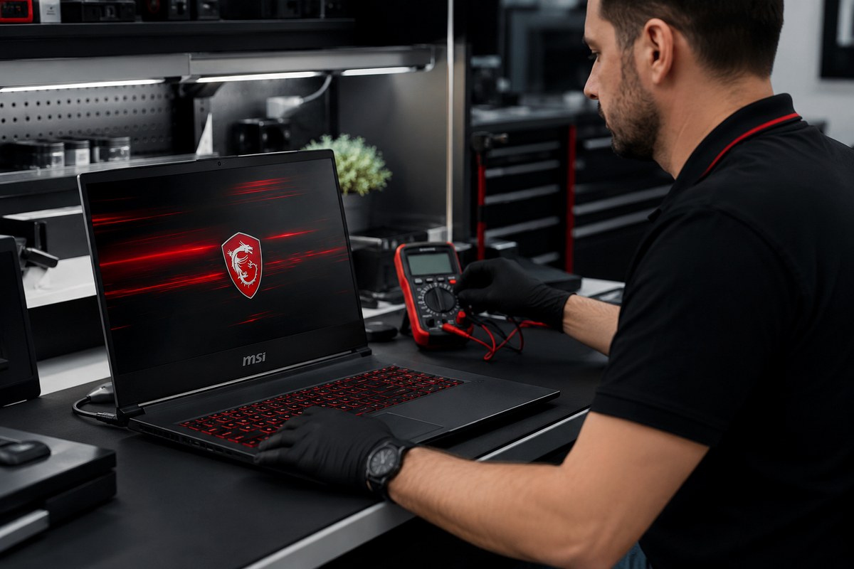 Контроль качества после ремонта MSI