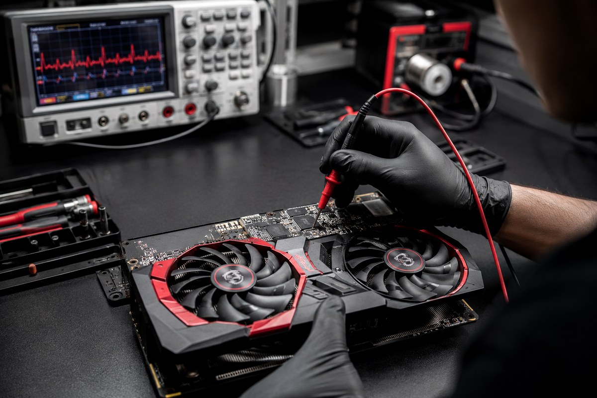 Диагностика видеокарты MSI