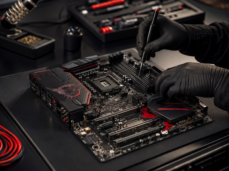 Ремонт материнских плат MSI